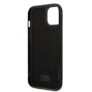 Karl Lagerfeld KLHCP14MCSSK Apple iPhone 14 Plus / 15 Plus 6,7" kietas dėklas juodos spalvos Signature Logo Cardsl - Image 7