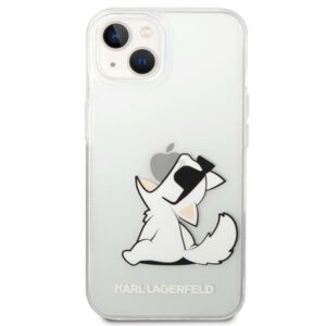 Karl Lagerfeld KLHCP14MCFNRC Apple iPhone 14 Plus / 15 Plus 6,7" kietas dėklas skaidrus Choupette Fun - Image 3