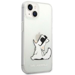 Karl Lagerfeld KLHCP14MCFNRC Apple iPhone 14 Plus / 15 Plus 6,7" kietas dėklas skaidrus Choupette Fun - Image 4
