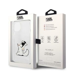 Karl Lagerfeld KLHCP14MCFNRC Apple iPhone 14 Plus / 15 Plus 6,7" kietas dėklas skaidrus Choupette Fun - Image 8