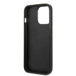 Karl Lagerfeld KLHCP13XMNMP1K Apple iPhone 13 Pro Max 6,7" kietas dėklas juodos spalvos Monogram Plaque - Image 7