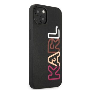 Karl Lagerfeld KLHCP13SPCOBK Apple iPhone 13 mini 5,4" juodos spalvos kietas dėklas Multirožinės spalvos Brand - Image 4