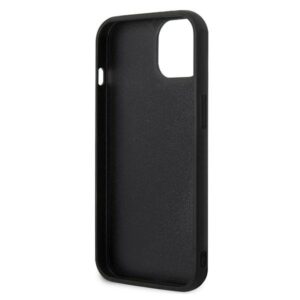 Karl Lagerfeld KLHCP13M3DKPK Apple iPhone 13/ 14 / 15 6,1" juodos spalvos kietas dėklas Ikonik Patch - Image 7