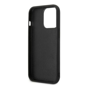 Karl Lagerfeld KLHCP13X3DKPK Apple iPhone 13 Pro Max 6,7"juodos spalvos kietas dėklas Ikonik Patch - Image 7
