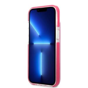 Karl Lagerfeld KLHCP13STPECPI Apple iPhone 13 mini 5,4" kietas dėklas fuschia Choupette Head - Image 5
