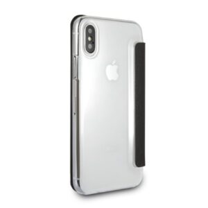 Karl Lagerfeld KLFLBKPXKSB Apple iPhone X Xs juodos spalvos bookdėklas Signature Glitter - Image 9