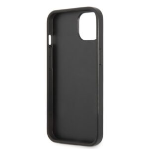 Karl Lagerfeld KLHCP13SSFMP2K Apple iPhone 13 mini 5,4" kietas dėklas juodos spalvos Saffiano Plaque - Image 7