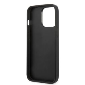 Karl Lagerfeld KLHCP13LSFMP2K Apple iPhone 13 Pro / 13 6,1" kietas dėklas juodos spalvos Saffiano Plaque - Image 7