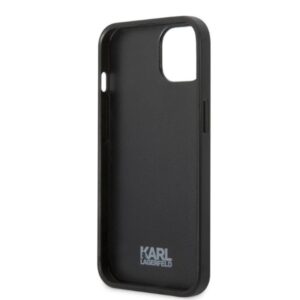 Karl Lagerfeld KLHCP13MPMNIKPI Apple iPhone 13/ 14 / 15 6,1" kietas dėklas red Monogram Ikonik Patch - Image 7