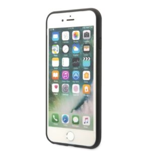 Karl Lagerfeld KLHCI8SAKICKCBK Apple iPhone 7/8 / SE 2020 / SE 2022 juodos spalvos kietas dėklas Saffiano Karl&Cho - Image 5