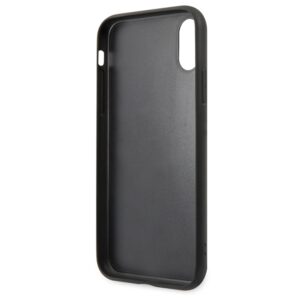 Karl Lagerfeld KLHCPXSAKICKCBK Apple iPhone X/XS juodos spalvos Saffiano Karl&Choupette Head - Image 4