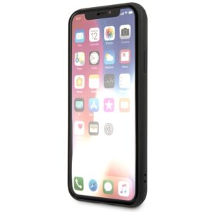 Karl Lagerfeld KLHCPXSAKICKCBK Apple iPhone X/XS juodos spalvos Saffiano Karl&Choupette Head - Image 6