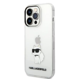 Karl Lagerfeld KLHCP14XHNCHTCT Apple iPhone 14 Pro Max 6,7" skaidrus kietas dėklas Ikonik Choupette - Image 2