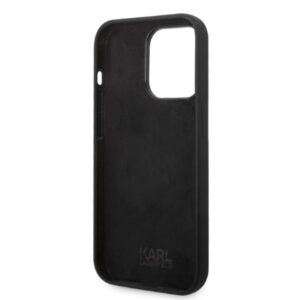Karl Lagerfeld KLHCP14XSNCHBCK Apple iPhone 14 Pro Max 6,7" kietas dėklas juodos spalvos Silicone Choupette - Image 7