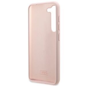 Karl Lagerfeld KLHCS23SSNCHBCP S23 S911 kietas dėklas rožinės spalvos Silicone Choupette - Image 7