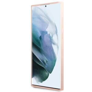 Karl Lagerfeld KLHCS23LSNCHBCP S23 Ultra S918 kietas dėklas rožinės spalvos Silicone Choupette - Image 5