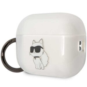Karl Lagerfeld KLAP2HNCHTCT Airpods Pro 2 (2022/2023) dėklas skaidrus Ikonik Choupette - Image 3