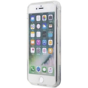 Karl Lagerfeld KLHCI8LNKHCH Apple iPhone 7/8/SE 2020 / SE 2022 silver kietas dėklas Glitter Karl Head - Image 5