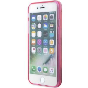 Karl Lagerfeld KLHCI8LNKHCP Apple iPhone 7/8/SE 2020 / SE 2022 rožinės spalvos kietas dėklas Glitter Karl Head - Image 5