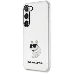 Karl Lagerfeld KLHCS23SHNCHTCT S23 S911 skaidrus kietas dėklas Ikonik Choupette - Image 2
