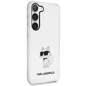 Karl Lagerfeld KLHCS23SHNCHTCT S23 S911 skaidrus kietas dėklas Ikonik Choupette - Image 4