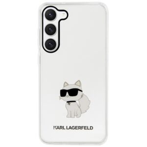 Karl Lagerfeld KLHCS23MHNCHTCT S23+ S916skaidrus kietas dėklas Ikonik Choupette - Image 3