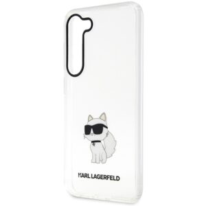 Karl Lagerfeld KLHCS23MHNCHTCT S23+ S916skaidrus kietas dėklas Ikonik Choupette - Image 6