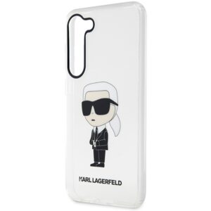 Karl Lagerfeld KLHCS23SHNIKTCT S23 S911 skaidrus kietas dėklas Ikonik Karl Lagerfeld - Image 6