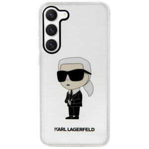 Karl Lagerfeld KLHCS23MHNIKTCT S23+ S916skaidrus kietas dėklas Ikonik Karl Lagerfeld - Image 3