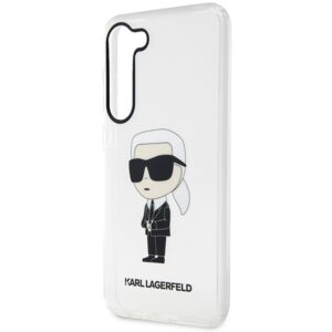 Karl Lagerfeld KLHCS23MHNIKTCT S23+ S916skaidrus kietas dėklas Ikonik Karl Lagerfeld - Image 6