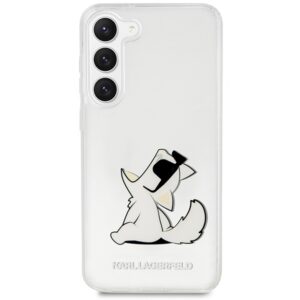 Karl Lagerfeld KLHCS23MCFNRC S23+ S916 skaidrus kietas dėklas Choupette Fun - Image 3
