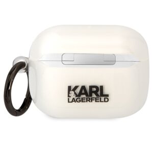 Karl Lagerfeld KLAPHNIKTCT AirPods Pro dėklas skaidrus Karl`s Head - Image 2