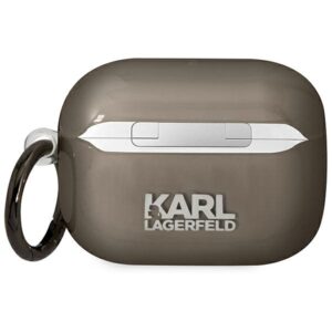 Karl Lagerfeld KLAPHNIKTCK AirPods Pro dėklas juodos spalvos Karl`s Head - Image 2
