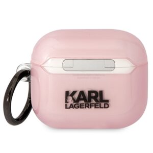 Karl Lagerfeld KLA3HNCHTCP Airpods 3 dėklas rožinės spalvos Ikonik Choupette - Image 2