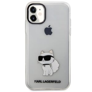 Karl Lagerfeld KLHCN61HNCHTCT Apple iPhone 11/ Xr 6,1" skaidrus kietas dėklas Ikonik Choupette - Image 3
