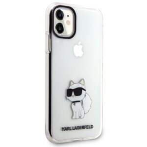 Karl Lagerfeld KLHCN61HNCHTCT Apple iPhone 11/ Xr 6,1" skaidrus kietas dėklas Ikonik Choupette - Image 4
