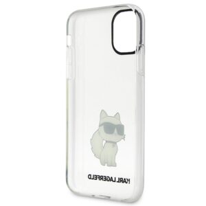 Karl Lagerfeld KLHCN61HNCHTCT Apple iPhone 11/ Xr 6,1" skaidrus kietas dėklas Ikonik Choupette - Image 7
