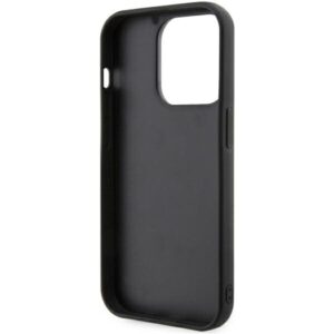 Karl Lagerfeld KLHCP14L3DRKHNK Apple iPhone 14 Pro 6.1" juodos spalvos kietas dėklas Rubber Choupette 3D - Image 7