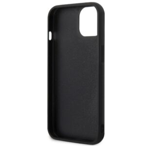 Karl Lagerfeld KLHCP14M3DRKINK Apple iPhone 14 Plus / 15 Plus 6.7" juodos spalvos kietas dėklas Rubber Ikonik 3D - Image 7