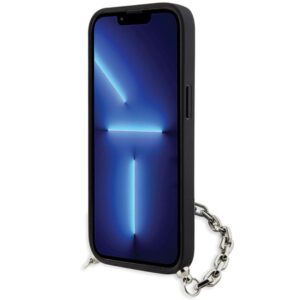 Karl Lagerfeld KLHCP14SSACKLHPG Apple iPhone 14 / 15 / 13 6.1" silver kietas dėklas Saffiano Monogram Ch - Image 4