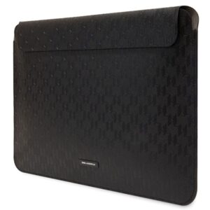 Karl Lagerfeld Dėklas kompiuteriui KLCS14SAKLHPK 14" juodos spalvos Saffiano Plaque - Image 2