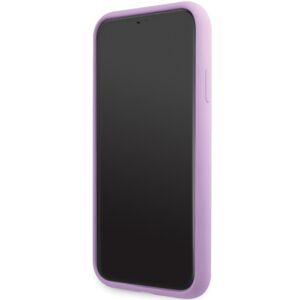Karl Lagerfeld KLHCN61SKSVGU Apple iPhone 11 /Xr 6.1" violetinės spalvos kietas dėklas Silicone Signature - Image 5