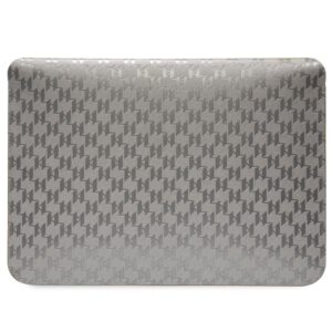 Karl Lagerfeld Dėklas kompiuteriui KLCS14SAKHPKG 14" sidabro spalvos Saffiano Monogram Ikonik - Image 3