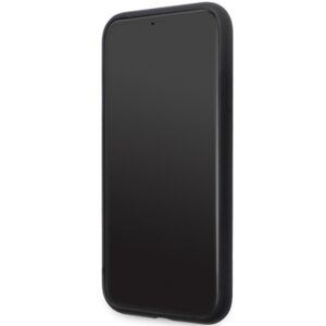 Karl Lagerfeld KLHCN61SMHKNPK Apple iPhone 11/ Xr 6.1" juodos spalvos Silicone Ikonik Metal Pin - Image 5