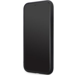Karl Lagerfeld KLHCN61SMHCNPK Apple iPhone 11/ Xr 6.1" juodos spalvos kietas dėklas Silicone C Metal Pin - Image 5