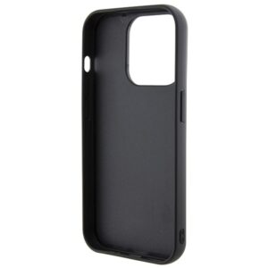 Karl Lagerfeld KLHCP15L3DMKRLK Apple iPhone 15 Pro 6.1" juodos spalvos kietas dėklas 3D Rubber Multi Logo - Image 7