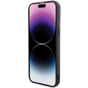 Karl Lagerfeld KLHCP15X3DMKRLK Apple iPhone 15 Pro Max 6.7" juodos spalvos kietas dėklas 3D Rubber Multi Logo - Image 5