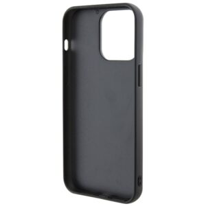Karl Lagerfeld KLHCP15X3DMKRLK Apple iPhone 15 Pro Max 6.7" juodos spalvos kietas dėklas 3D Rubber Multi Logo - Image 7