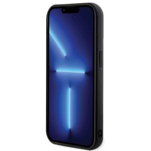 Karl Lagerfeld KLHCP15L3DMBKCK Apple iPhone 15 Pro 6.1" juodos spalvos kietas dėklas 3D Rubber Glitter Logo - Image 5