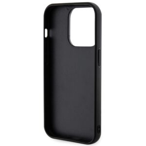 Karl Lagerfeld KLHCP15L3DMBKCK Apple iPhone 15 Pro 6.1" juodos spalvos kietas dėklas 3D Rubber Glitter Logo - Image 7